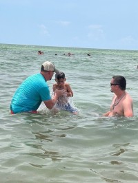 Baptisms at Lowdermilk beach 9