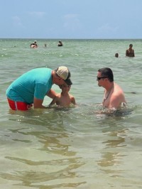 Baptisms at Lowdermilk beach 10