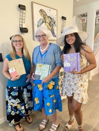 3 ladies at tea time