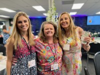 women in a group