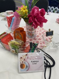 flowers on the table