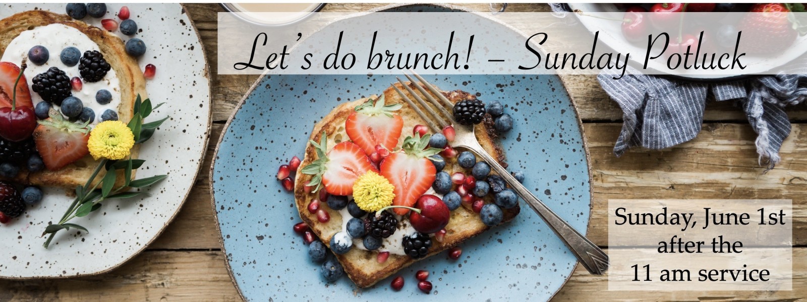 Join us for our Sunday Pot Luck-Lets Do Brunch on Sunday June 1,2025 at Calvary Chapel Naples. After church