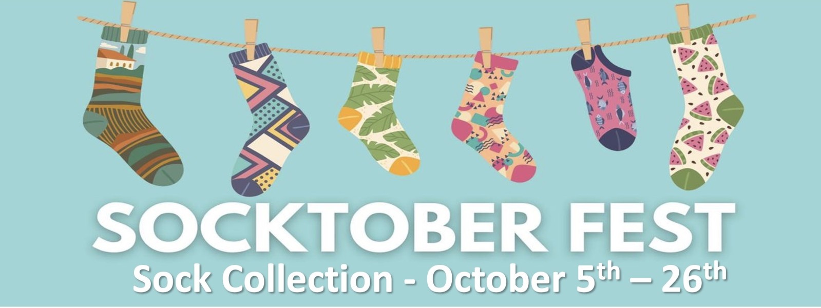 We are collection new socks for Beverly's Angels. Las day to Donate is October 26th