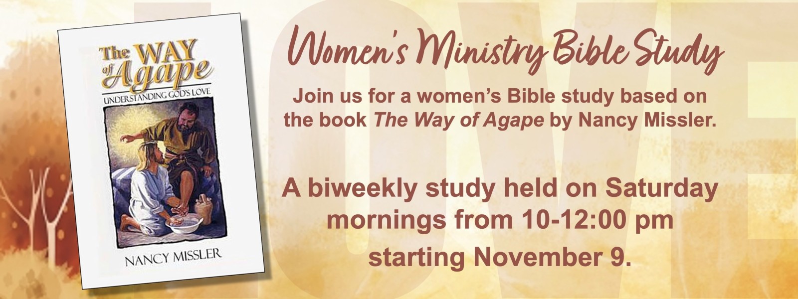 Women's Bible Study - The Way of Agape